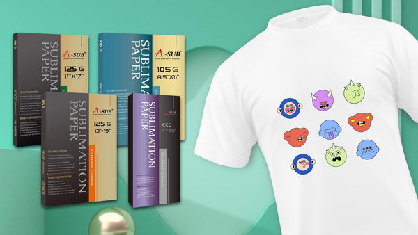 A-SUB Sublimation Paper – For Shirts, Mugs, Tumblers & ET 2760