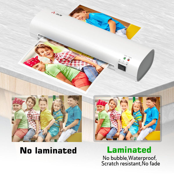 A-SUB Upgraded Thermal Laminator Machine A4 Size Cold & Hot 💥FREE GIFTS included💥 - A-SUB