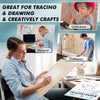 Artist’s Tracing Paper Pad 8.5x11 Inch 100 Sheets 32 LB / 50 GSM