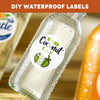 A-SUB 2 inch Waterproof Round Sticker Labels White Glossy for  Inkjet or Laser Printer