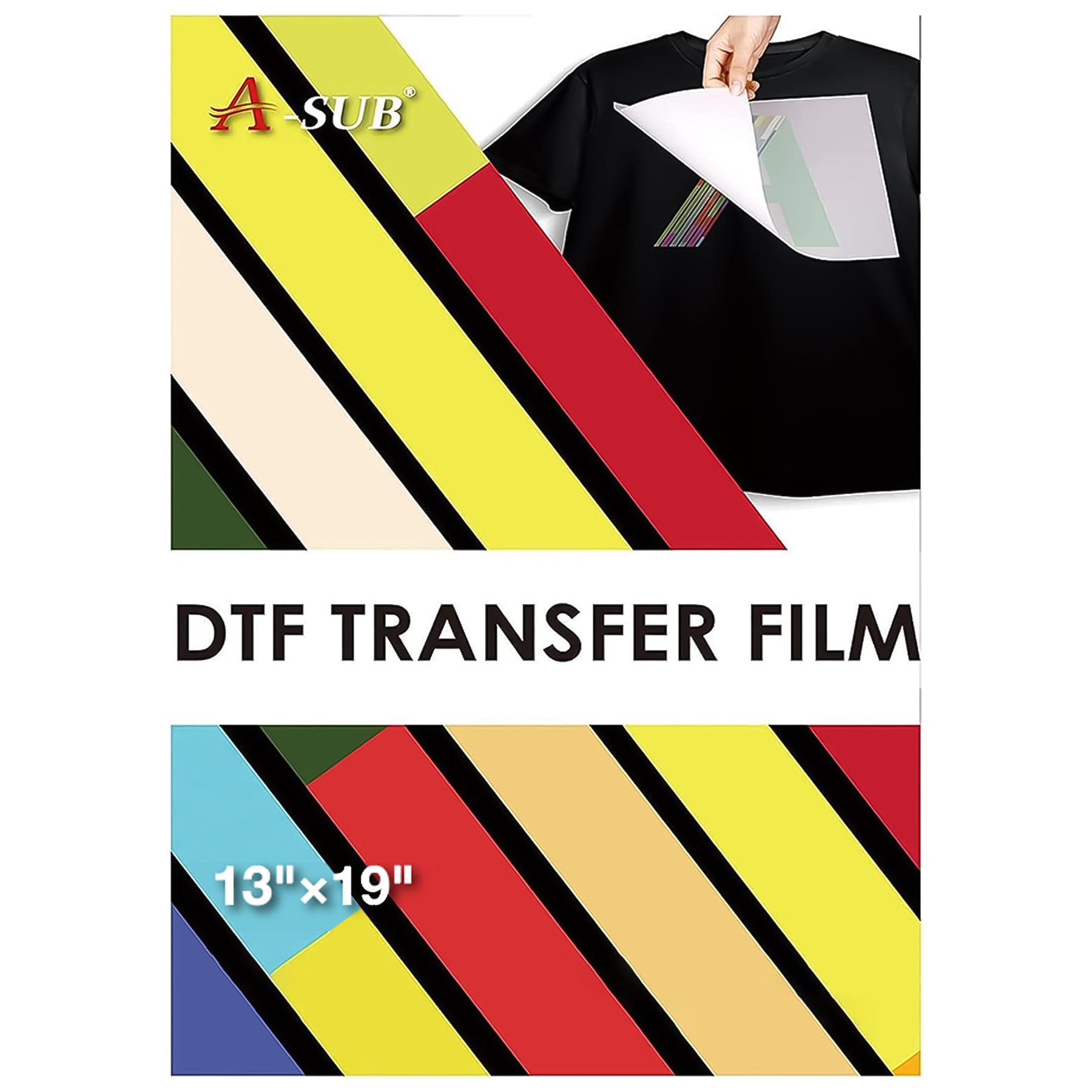 Best DTF PET Film 13x19 A3 50 Sheets for Dtf Printing Double Sided 