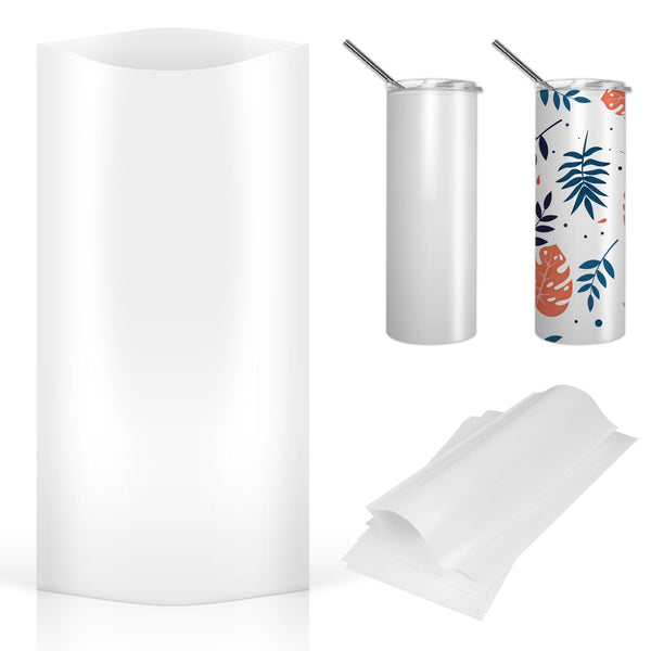 A-SUB Sublimation Shrink Wraps Sleeves 50 Sheets for Sublimation Beginner - A-SUB