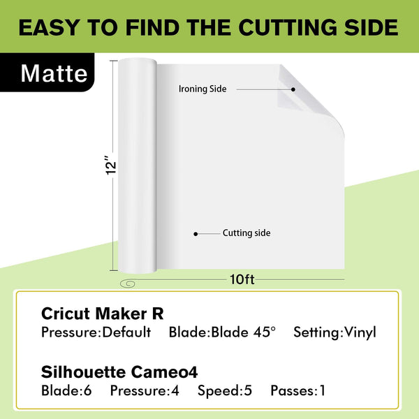 A-SUB Clear Sublimation Vinyl for Cotton Shirts 12"X 10FT - A-SUB