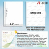 【Bulk Prices】 500 Sheets A-SUB Waterproof White Glossy Vinyl Sticker Paper - A-SUB