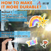 【Bulk Prices】 500 Sheets A-SUB Waterproof White Glossy Vinyl Sticker Paper - A-SUB