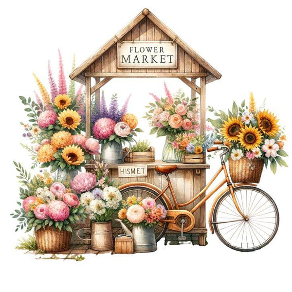 Flower Market PNG - A-SUB