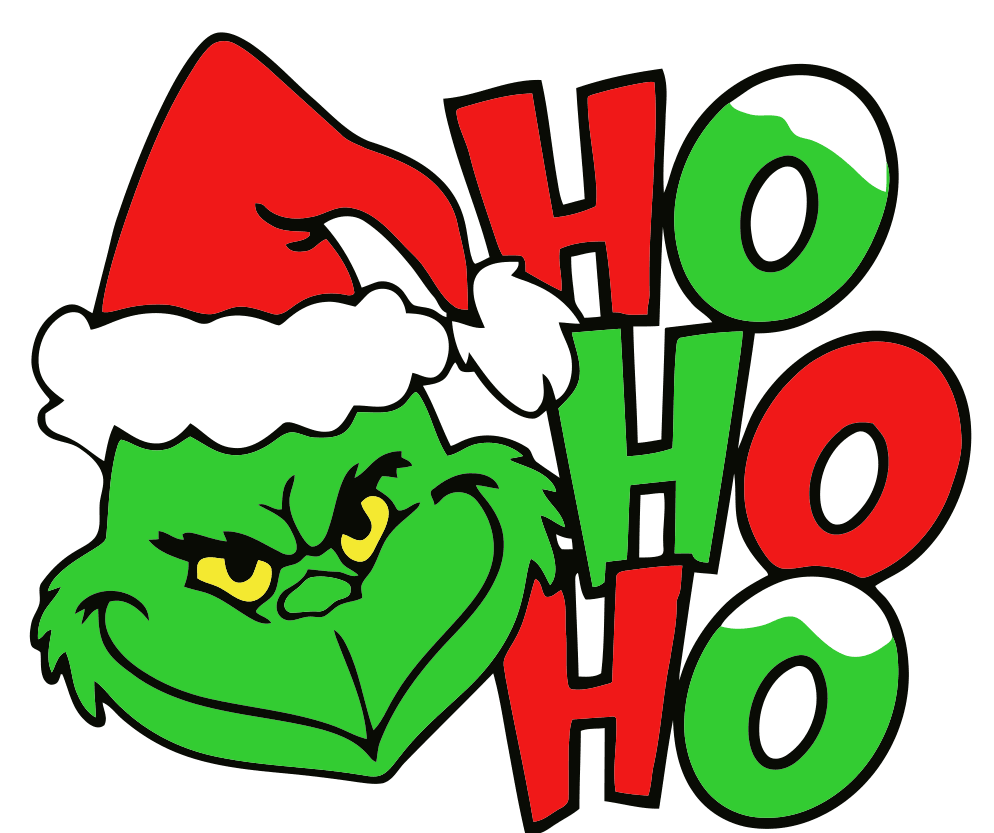 HO HO HO Christmas SVG PNG - A-SUB