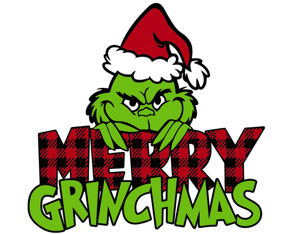 Merry Christmas Grinch SVG PNG - A-SUB
