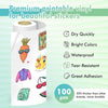 Printable Vinyl Sticker Paper Roll for Inkjet Printers, 13 inch x 32.8 ft White Matte - A-SUB