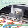 Printable Vinyl Sticker Paper Roll for Inkjet Printers, 13 inch x 32.8 ft White Matte - A-SUB
