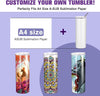 A-SUB 20 OZ Sublimation Tumbler Gift Set with Straw and Lid - A-SUB