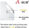 A-SUB 8.5"x11"  Light ECO Sublimation Paper 100sheets