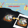 【Bulk Prices】200 sheets A-SUB 8.5"x11" Dark Fabric Transfer Paper - A-SUB