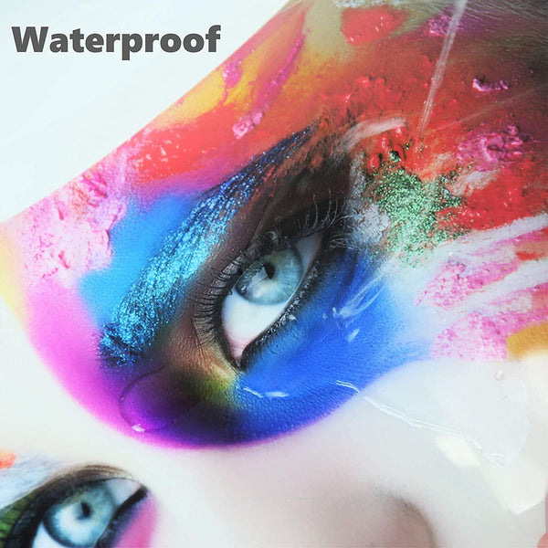 A-SUB 100 Sheets Waterproof Inkjet Milky Transparency Positive Film 8.5x11 Inch for Screen Printing - A-SUB