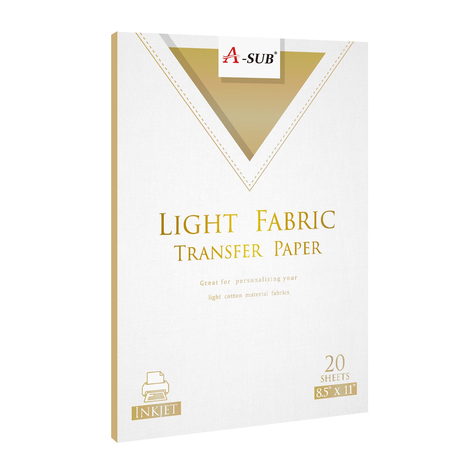 How to print HP iron-on transfers for light fabrics