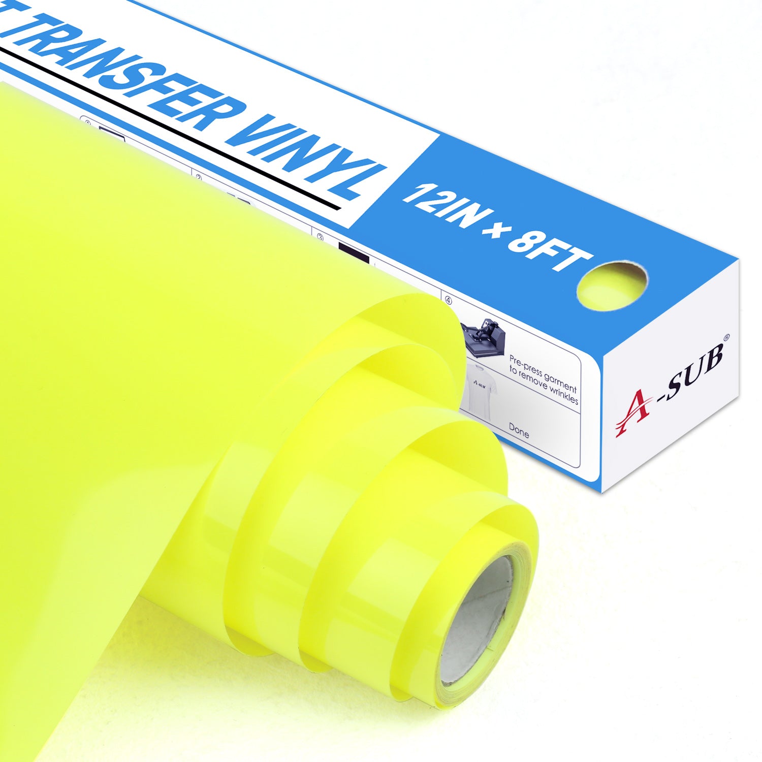 A-SUB Basic Color Heat Transfer Vinyl Roll 12