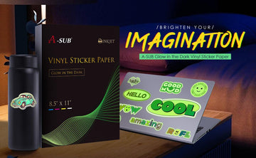 Brighten Your Imagination: A-SUB Glow in the Dark Vinyl Sticker Paper - A-SUB