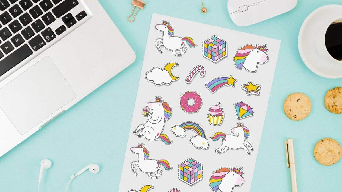 Create Vibrant Custom Stickers with A-SUB Sticker Paper