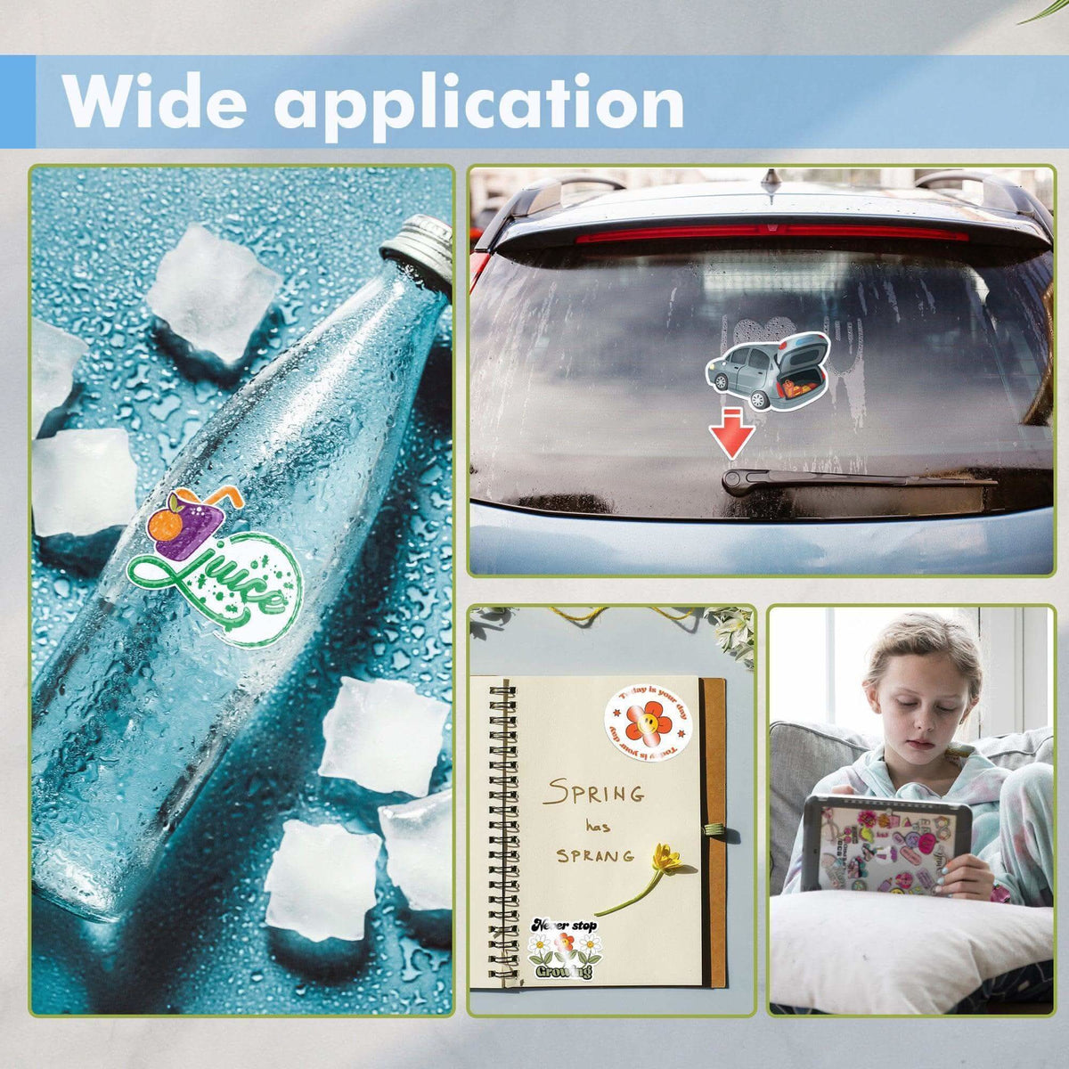 Waterproof Sublimation Sticker Paper - 25 Glossy Sheets