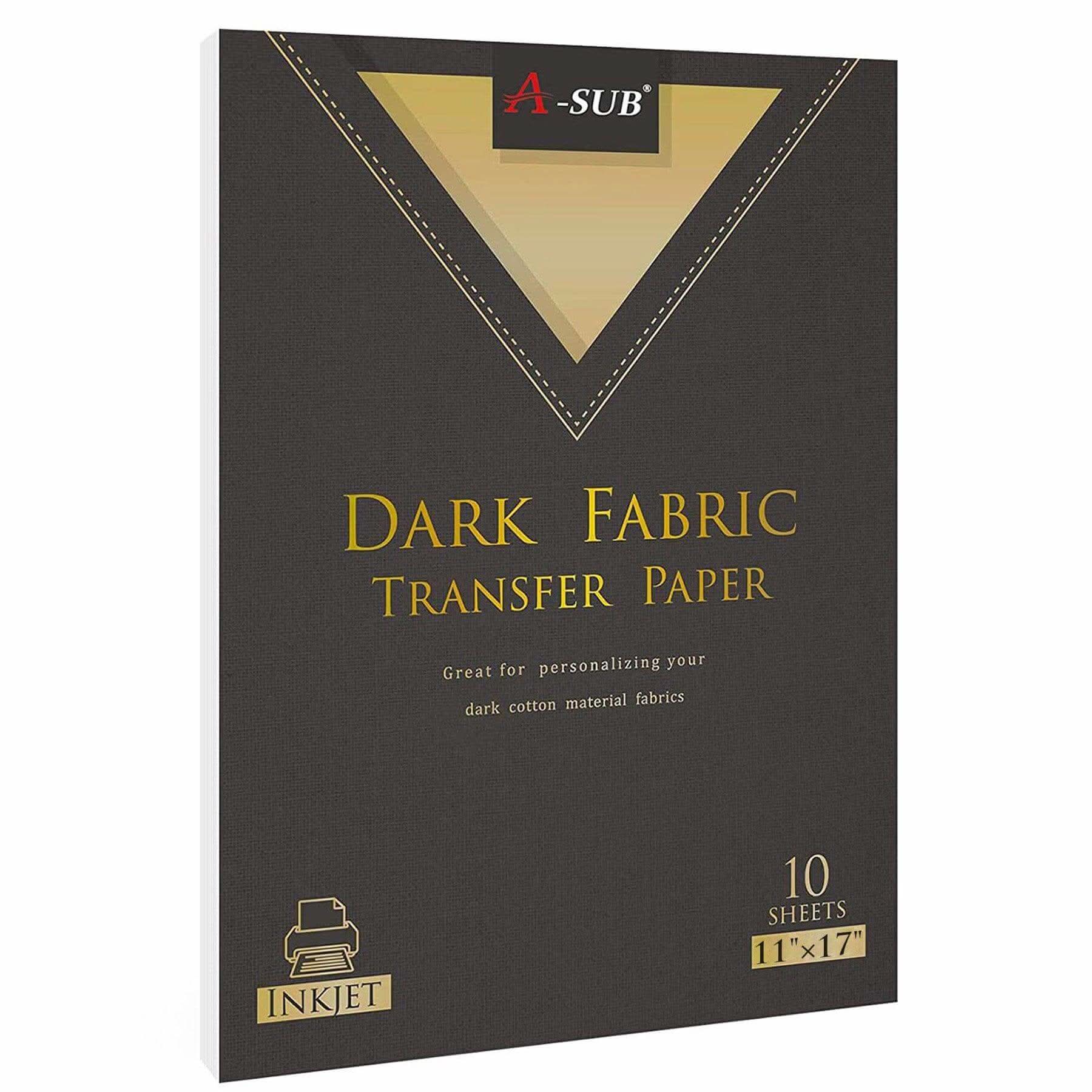 11" x17" Fabric Transfer Paper Great any Fabric 10 Sheets