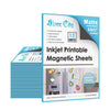  240 Sheets  Stone City  Matte Printable Magnetic Sheets 12mil Thick for Inkjet Printers 8.5x 11 Inches