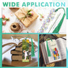 30 PCS Sublimation Blank MDF Bookmarks with Holes & Colorful Tassels – Double-Sided