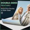 A-SUB 8.5"x11"Satin Resin-Coated Double Sided Photo Paper 74lb 300gsm 50 sheets