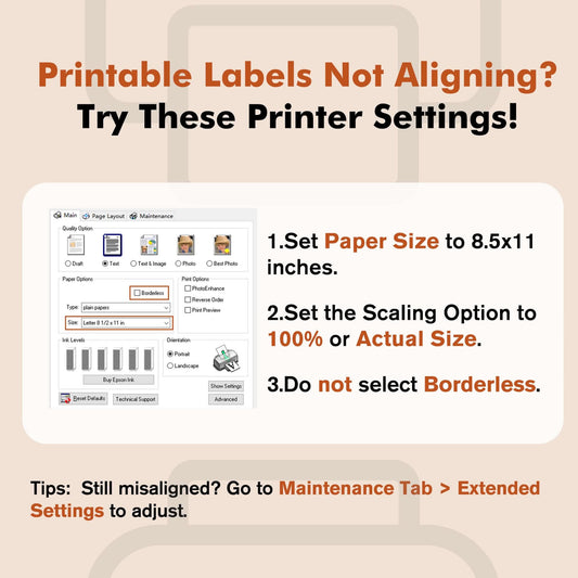 Waterproof Round Sticker Labels - A-SUB 2