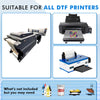 A-SUB DTF Transfer Film Roll, 13" *328 FT (Double Sided Matte) - A-SUB
