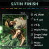 A-SUB Resin Coated Satin Photo Paper 260gsm 72lb, 5"x7", 50 Sheets (L06 Tone)
