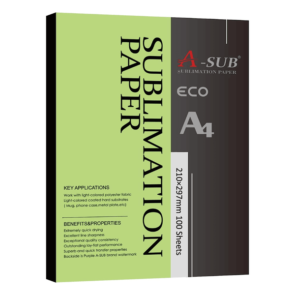 A-SUB Sublimation Paper - Premium Transfer for Custom Prints