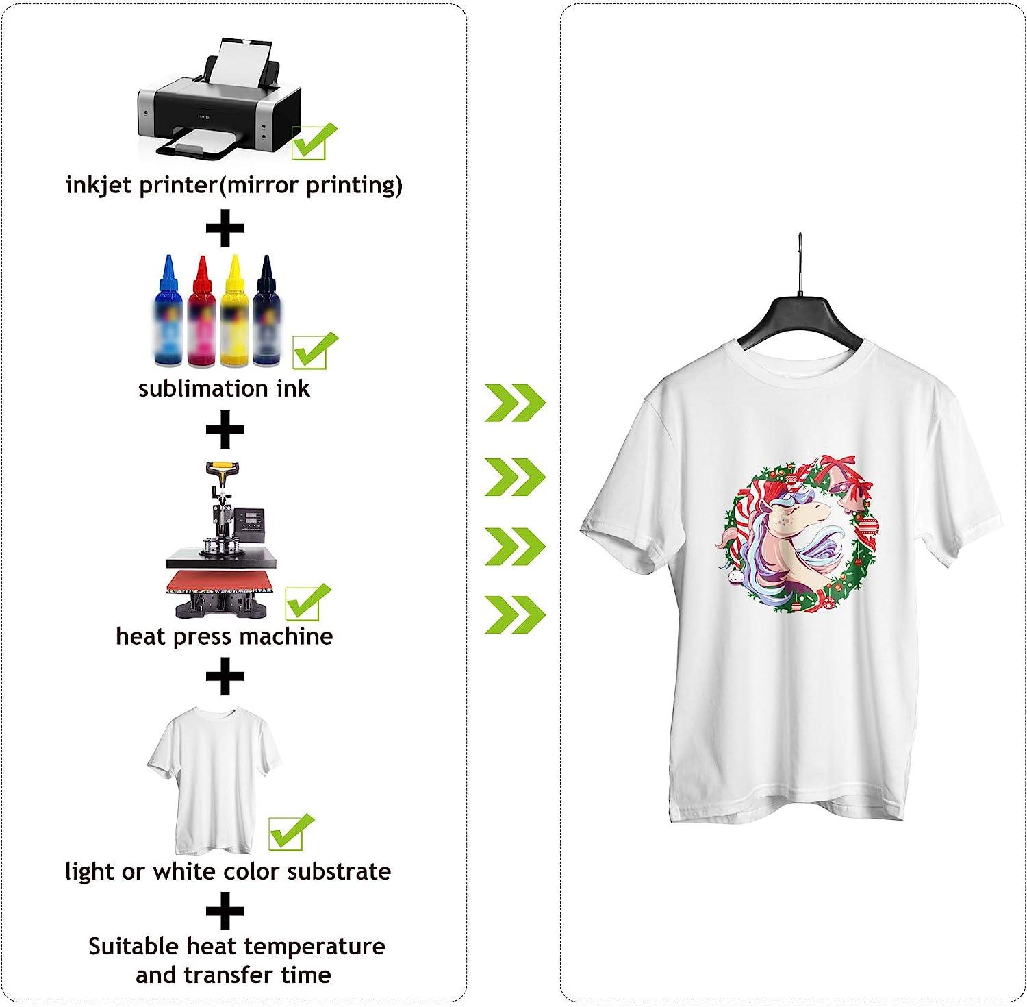 A-SUB A4 Size (8.3x11.7 Inch) ECO Sublimation Paper 100 sheets