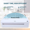 A-SUB Thermal Laminator A4 White Laminating Machine 2 Roller System with Release Button for Office School Business Use