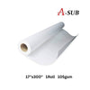 Roll of paper with A-SUB branding on a white background