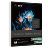 A-SUB 8.5"x11"Satin Resin-Coated Double Sided Photo Paper 74lb 300gsm  20 sheets
