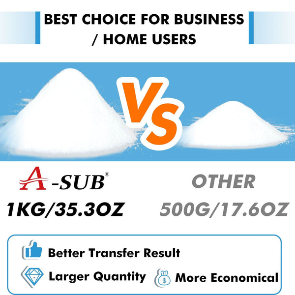 A-SUB DTF Coarse Powder White 2.2lbs
