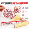 [PRE-ORDER]A-SUB Clear Transfer Tape 12"x12FT