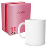 A-SUB 11oz Sublimation & UV Print Coffee Mugs packed with Foam