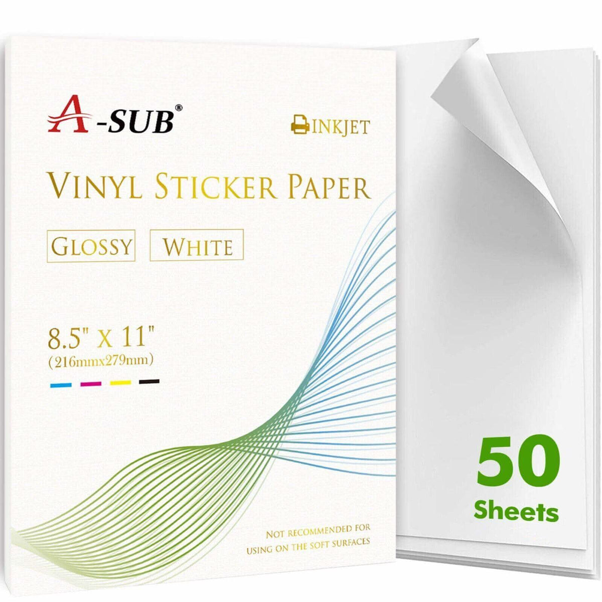 Create Vibrant Custom Stickers with A-SUB Sticker Paper