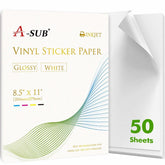 Create Vibrant Custom Stickers with A-SUB Sticker Paper
