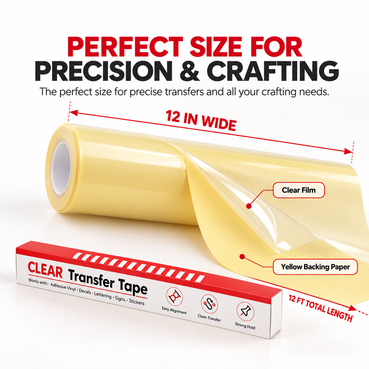 [PRE-ORDER]A-SUB Clear Transfer Tape 12