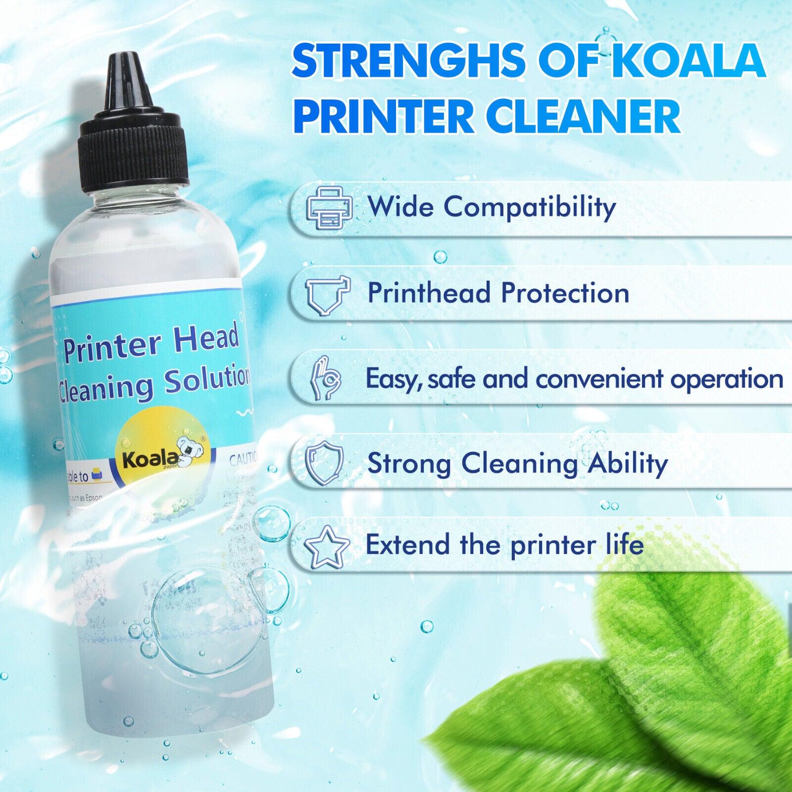 Any Printer Cleaning Kit 240ML Unlock Print Head Nozzle Cleaner Solution - A-SUB