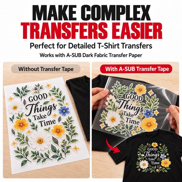 [PRE-ORDER]A-SUB Clear Transfer Tape 12"x12FT