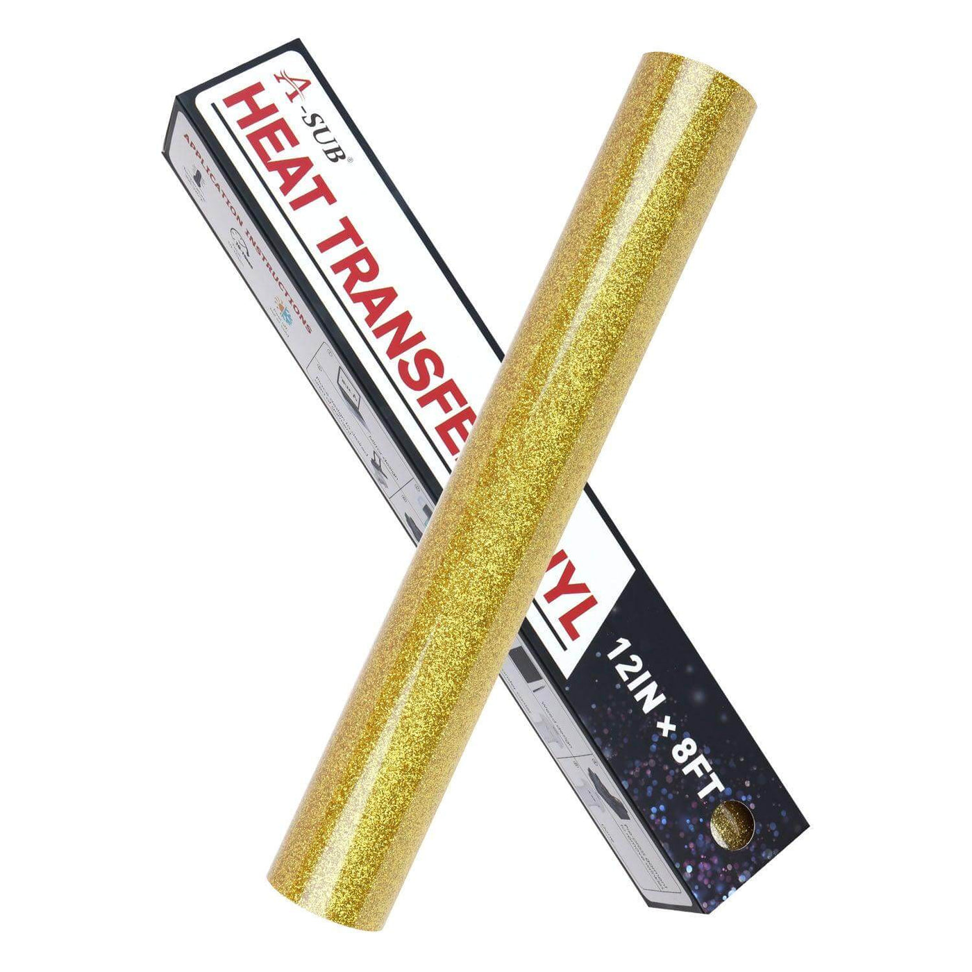 Shop ASUB Glitter Heat Transfer Vinyl Collection Vibrant Colors