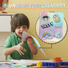 Holographic Vinyl Sticker Paper for Inkjet Printers 8.5x11 Inches