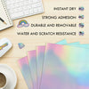 Holographic Vinyl Sticker Paper for Inkjet Printers 8.5x11 Inches