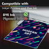 Matte White Cardstock Paper – 8.5x11", 61lb(230gsm), 100 Sheets for Inkjet Printers, DIY Cards & Crafts