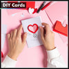 Matte White Cardstock Paper – 8.5x11", 61lb(230gsm), 100 Sheets for Inkjet Printers, DIY Cards & Crafts