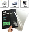 OHP Film Transparency Sheets for Inkjet & Laser Printers  A4 Size Smudge & Heat Resistant Dual