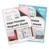Stone City Glossy & Matte Printable Magnetic Sheets – 10 Sheets
